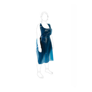 GREMBIULE LDPE 80cm x 145 cm AZZURRO 50pz